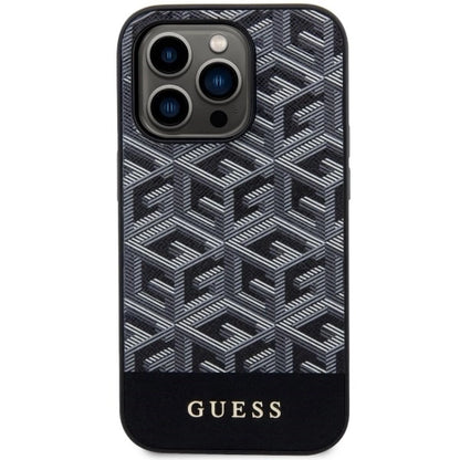 Guess GUHMP14XHGCFSEK iPhone 14 Pro Max 6.7&quot; black/black hardcase GCube Stripes MagSafe_2