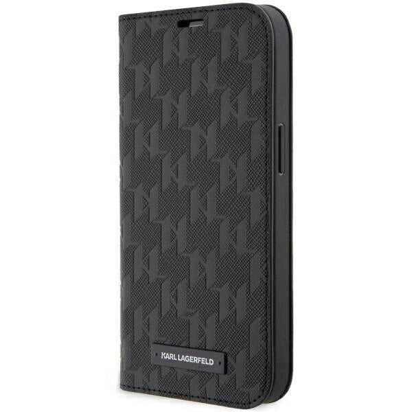 Karl Lagerfeld KLBKP14XSAKLHPK iPhone 14 Pro Max 6.7&quot; bookcase black/black Saffiano Monogram_0