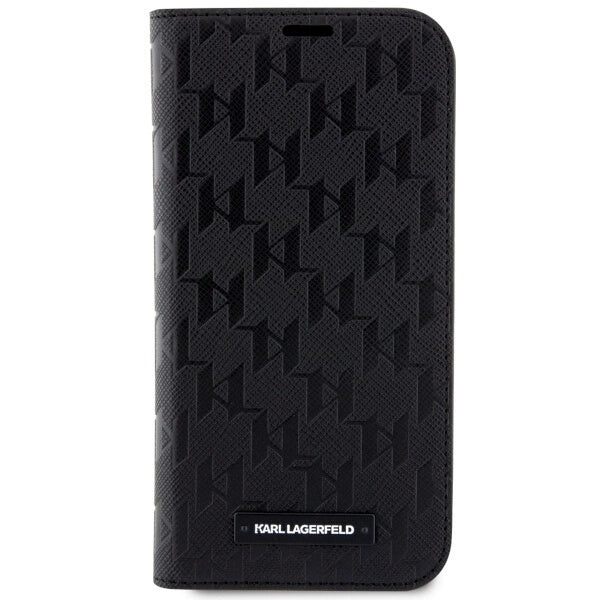 Karl Lagerfeld KLBKP14XSAKLHPK iPhone 14 Pro Max 6.7&quot; bookcase black/black Saffiano Monogram_2