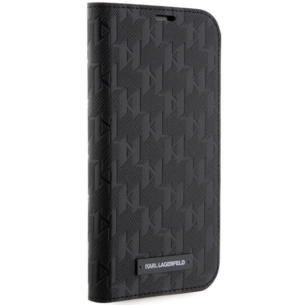 Karl Lagerfeld KLBKP14XSAKLHPK iPhone 14 Pro Max 6.7&quot; bookcase black/black Saffiano Monogram_4