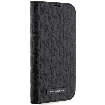 Karl Lagerfeld KLBKP14XSAKLHPK iPhone 14 Pro Max 6.7&quot; bookcase black/black Saffiano Monogram_4