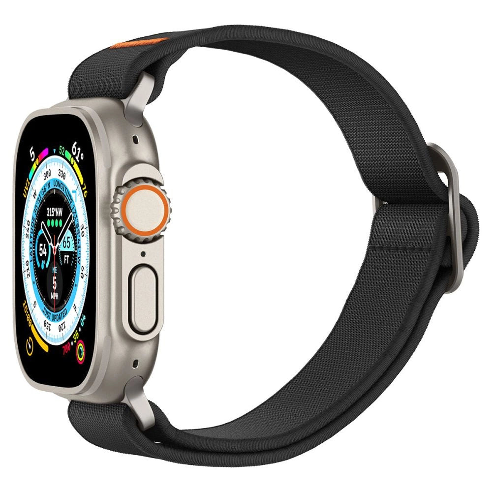 Spigen Fit Lite Ultra Strap for Apple Watch 4/5/6/7/8/9/SE/Ultra (42/44/45/49 mm) - Black_8