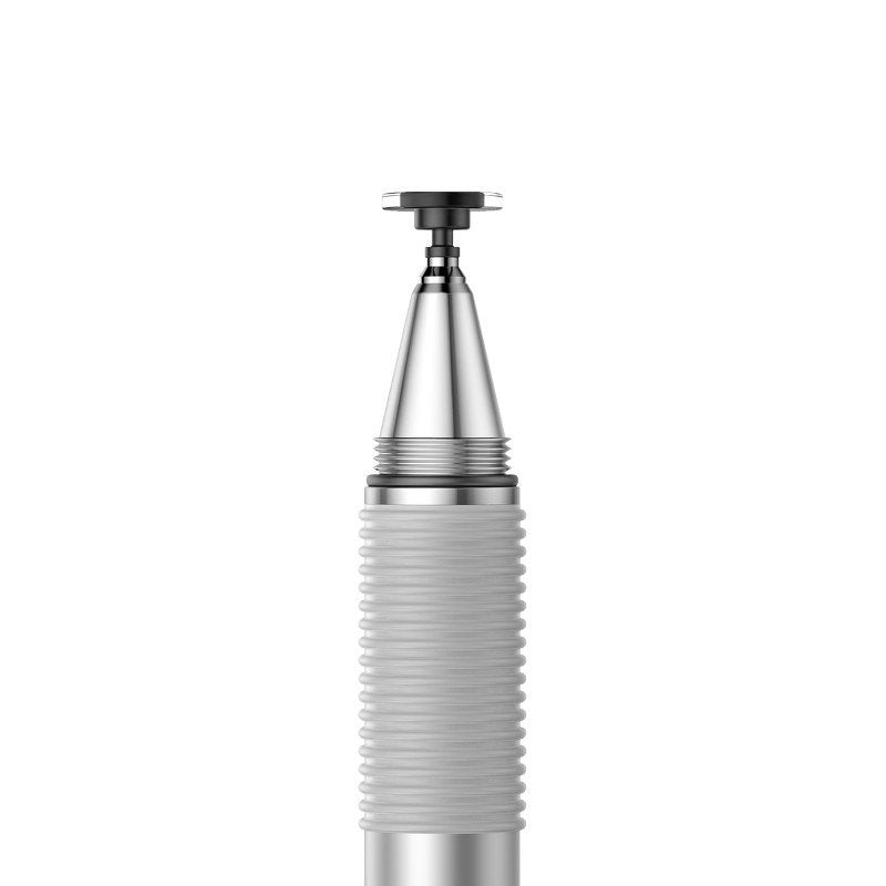 Baseus Golden Cudgel ACPCL-0S double-sided stylus for tablets, phones with gel pen - silver_5