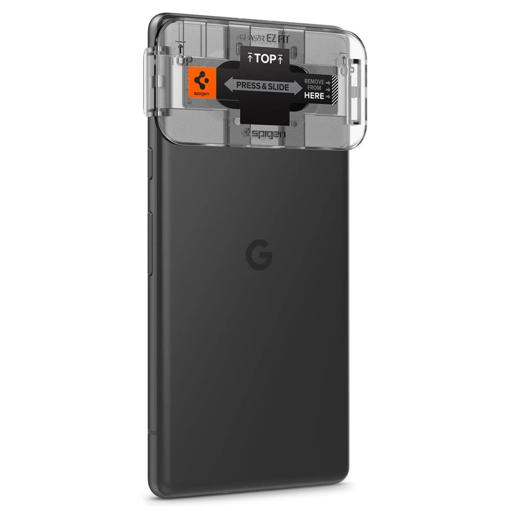 Spigen Glas.tR EZ Fit Optik Camera Protector for Google Pixel 7A - Black 2 pcs._2