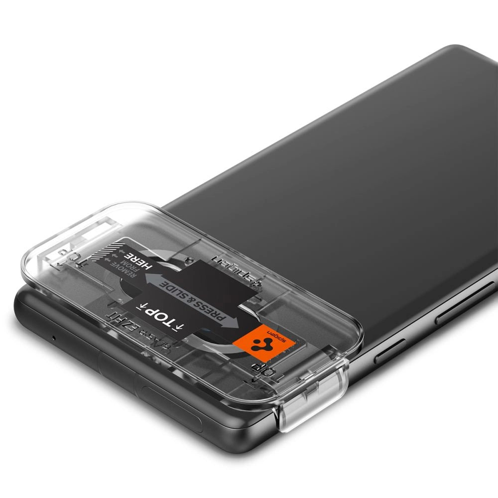 Spigen Glas.tR EZ Fit Optik Camera Protector for Google Pixel 7A - Black 2 pcs._5