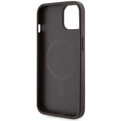 Guess GUHMP14SP4RPSW iPhone 14 6.1" brown/brown hardcase 4G Printed Stripes MagSafe_6