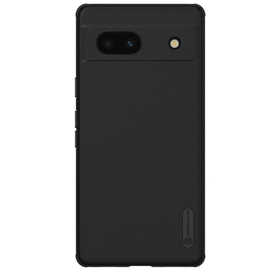 Google Pixel 7a Hard Case Nillkin Super Frosted Shield Pro Hard Case - Black_0