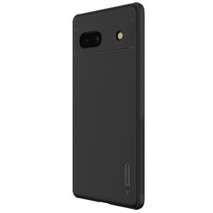 Google Pixel 7a Hard Case Nillkin Super Frosted Shield Pro Hard Case - Black_1