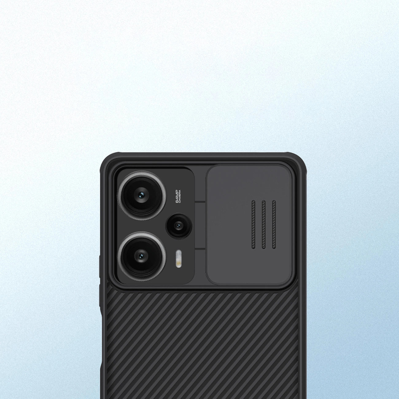 Xiaomi Redmi Note 12 Turbo / Xiaomi Poco F5 Armored Case with Nillkin CamShield Pro Case - Black_13