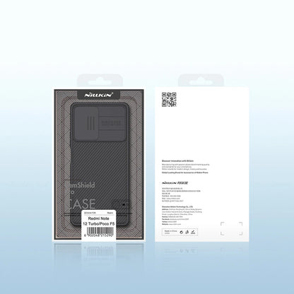 Xiaomi Redmi Note 12 Turbo / Xiaomi Poco F5 Armored Case with Nillkin CamShield Pro Case - Black_18