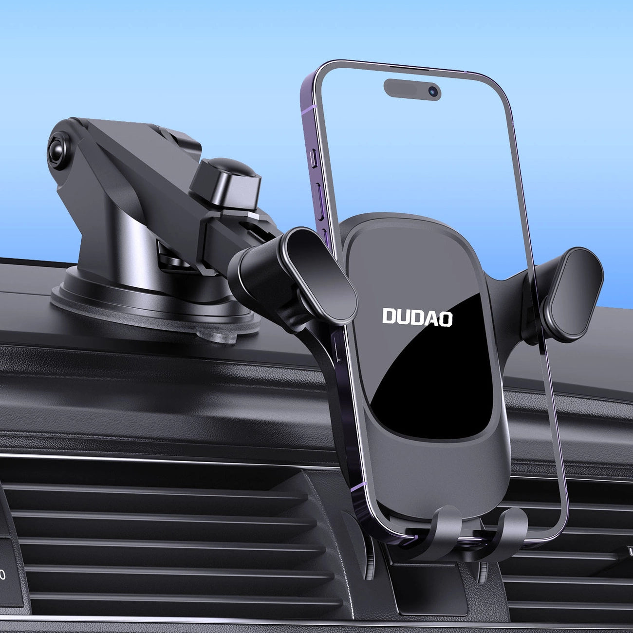 Car phone holder for Dudao F5Pro cockpit - black_1