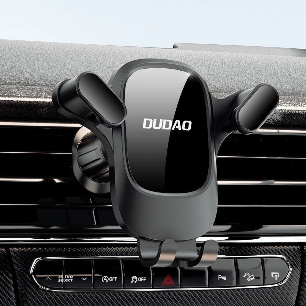 Dudao F5Pro air vent car phone holder - black_5
