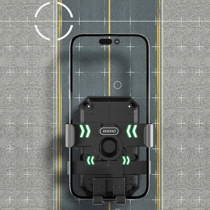Dudao F7C+ bicycle / motorcycle phone holder - black_3