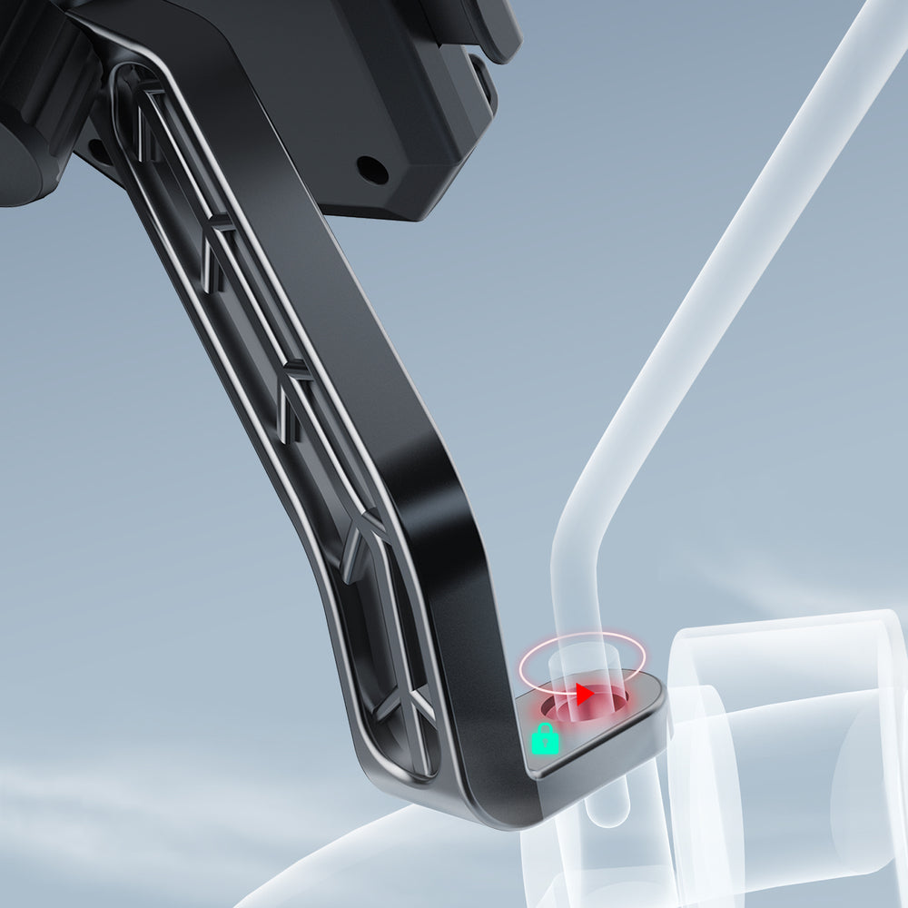 Dudao F7C+ bicycle / motorcycle phone holder - black_6