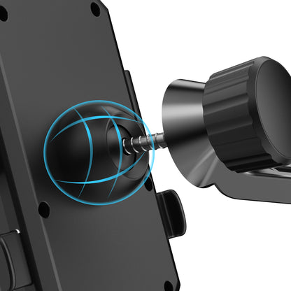 Dudao F7C+ bicycle / motorcycle phone holder - black_8