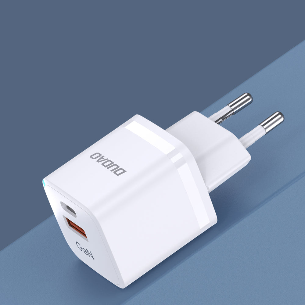 Wall charger GaN 33W PPS USB C/USB Dudao A13Pro - white_5