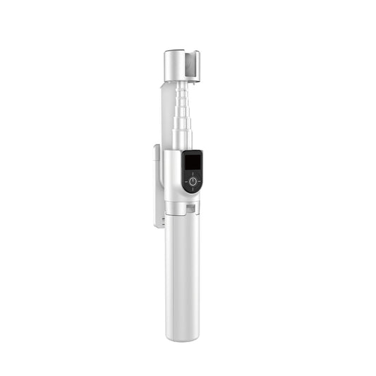 Selfie stick / telescopic pole with tripod Dudao F18W - white_0