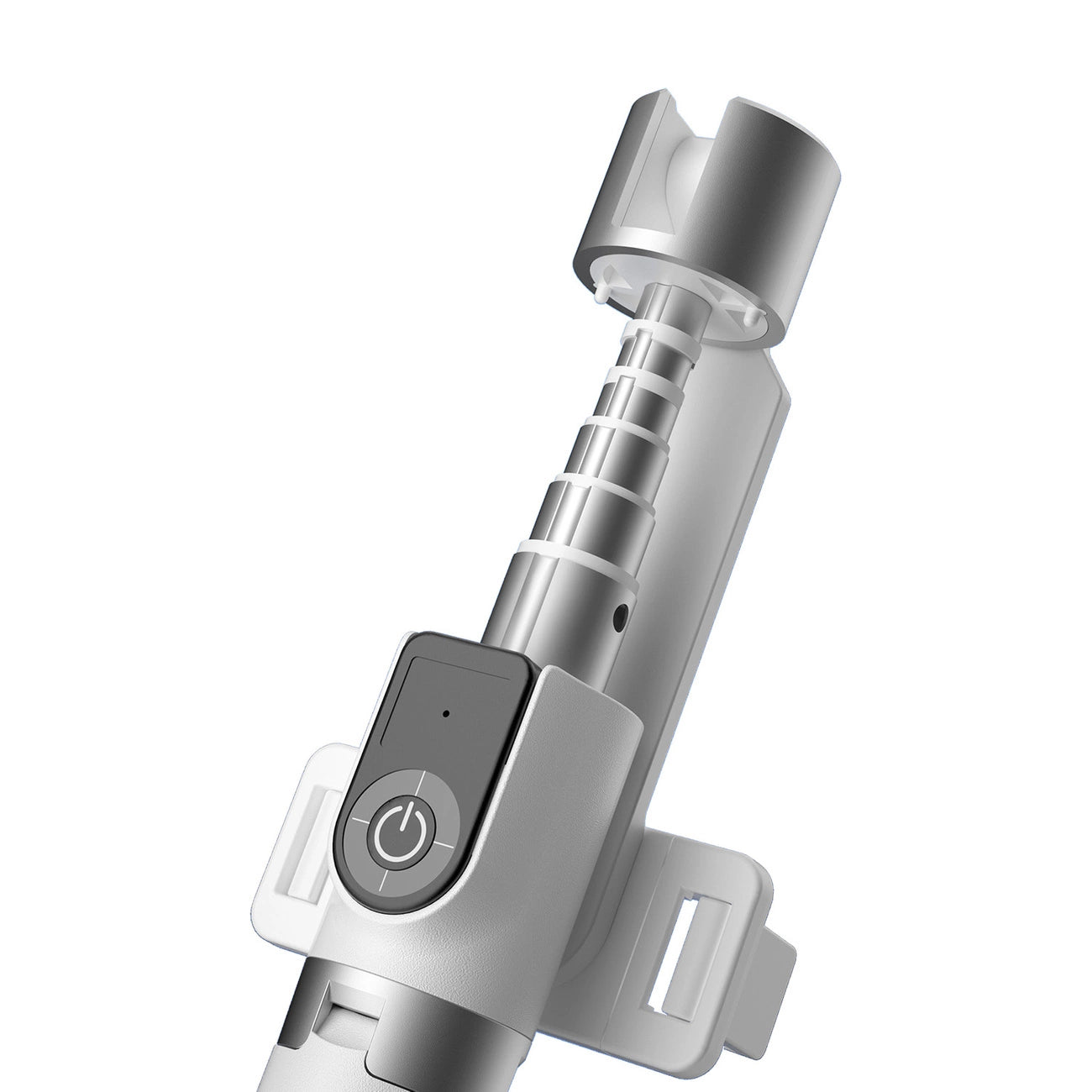 Selfie stick / telescopic pole with tripod Dudao F18W - white_1