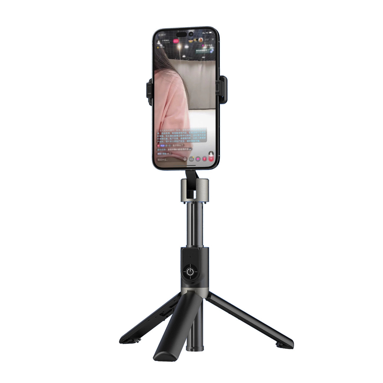 Selfie stick / telescopic pole with tripod Dudao F18B - black_1