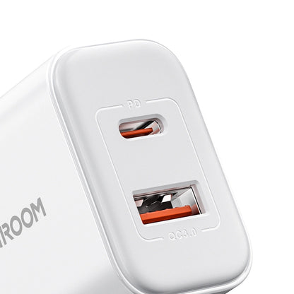 Joyroom JR-TCF05 20W USB-C / USB-A Fast Dual Port Wall Charger - White + USB-C - Lightning 1m_11