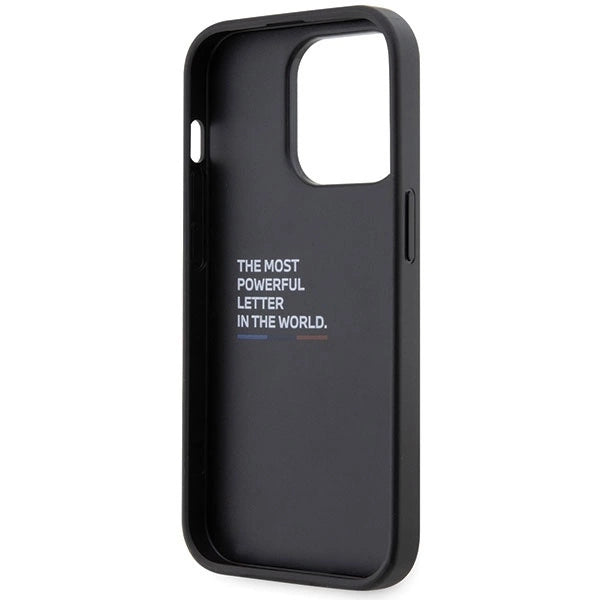 Case BMW BMHCP14L22GSLK iPhone 14 Pro 6.1" black/black hardcase Grip Hot Stamp_6