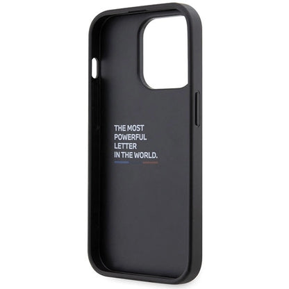 Case BMW BMHCP14L22GSLK iPhone 14 Pro 6.1" black/black hardcase Grip Hot Stamp_6