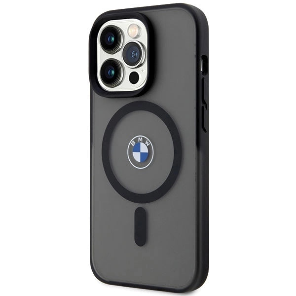 Case BMW BMHMP14LDSLK iPhone 14 Pro 6.1" black/black hardcase Signature MagSafe_1