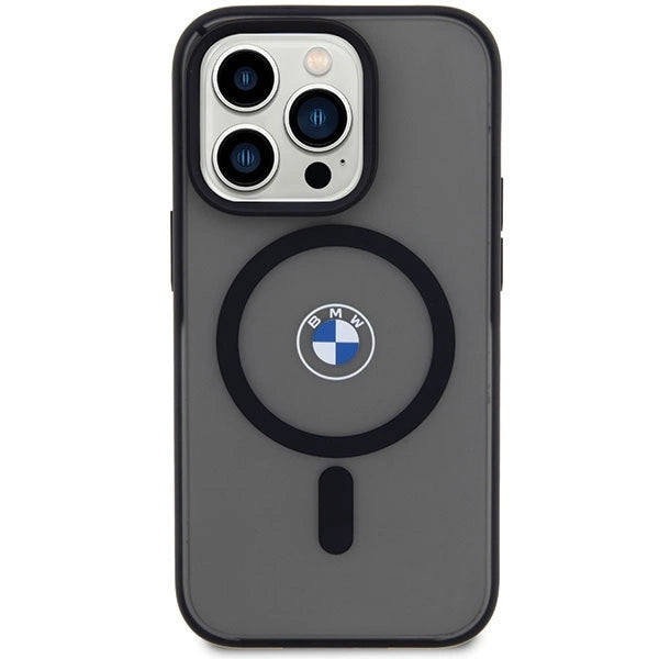 Case BMW BMHMP14LDSLK iPhone 14 Pro 6.1" black/black hardcase Signature MagSafe_2