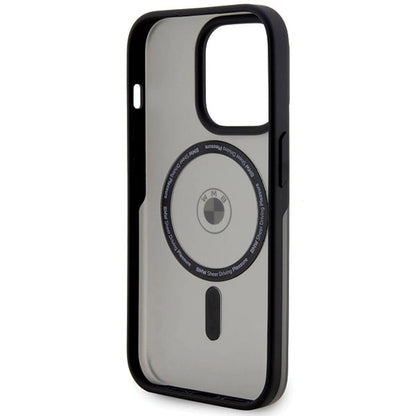 Case BMW BMHMP14LDSLK iPhone 14 Pro 6.1" black/black hardcase Signature MagSafe_6
