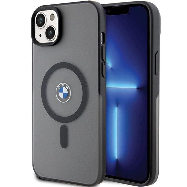 Case BMW BMHMP14MDSLK iPhone 14 Plus 6.7" black/black hardcase Signature MagSafe_0