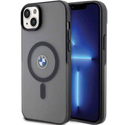 Case BMW BMHMP14MDSLK iPhone 14 Plus 6.7" black/black hardcase Signature MagSafe_0