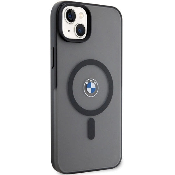 Case BMW BMHMP14MDSLK iPhone 14 Plus 6.7" black/black hardcase Signature MagSafe_3