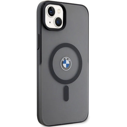 Case BMW BMHMP14MDSLK iPhone 14 Plus 6.7" black/black hardcase Signature MagSafe_3