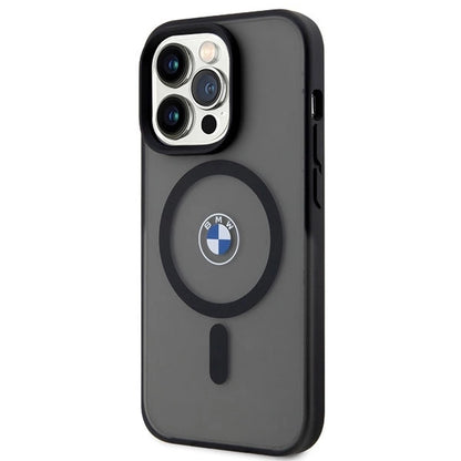 Case BMW BMHMP14XDSLK iPhone 14 Pro Max 6.7" black/black hardcase Signature MagSafe_1