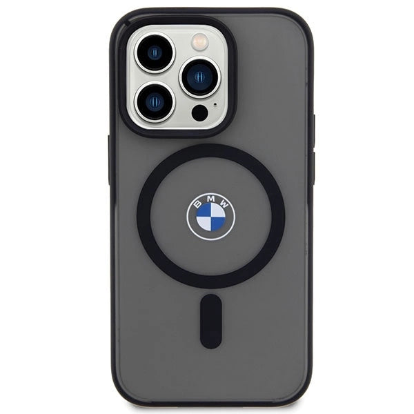 Case BMW BMHMP14XDSLK iPhone 14 Pro Max 6.7" black/black hardcase Signature MagSafe_2