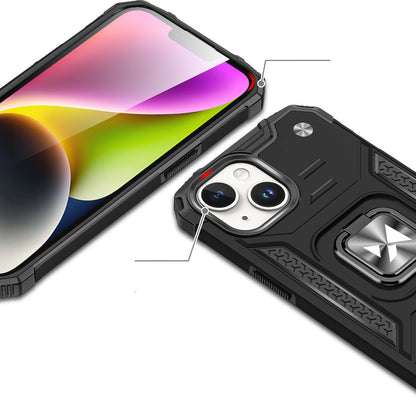 Wozinsky Ring Armor iPhone 15 Plus iPhone 15 Plus Ring Armor Case - Silver_1