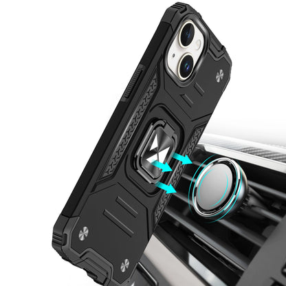 Wozinsky Ring Armor iPhone 15 Plus iPhone 15 Plus Ring Armor Case - Silver_5