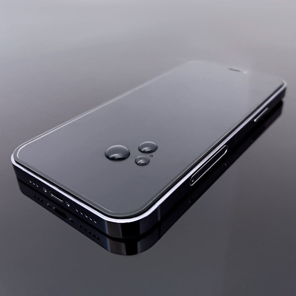 2pcs Full Screen Tempered Glass with Frame Case Friendly Wozinsky Full Glue iPhone 15 Pro - Black_6