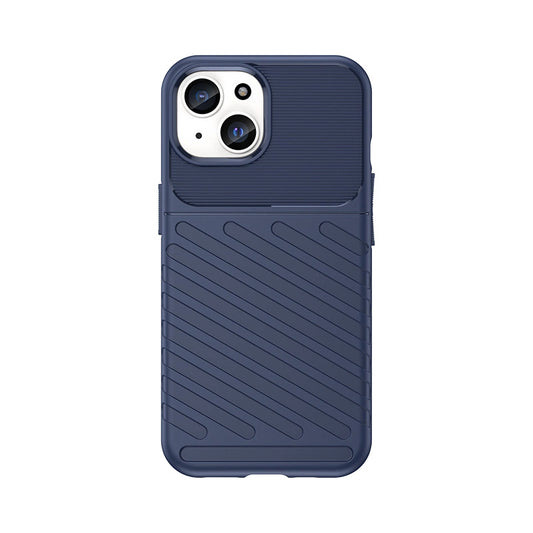 Armored iPhone 15 Thunder Case - blue_0