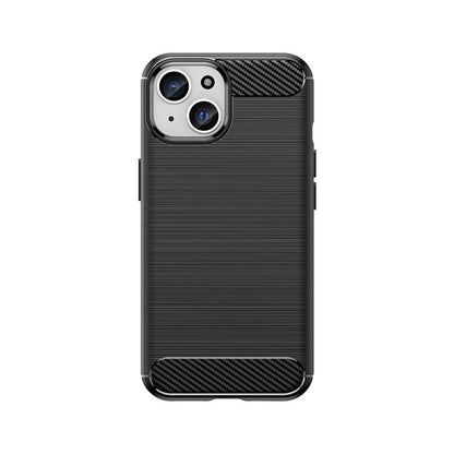Flexible Carbon Case with carbon pattern for iPhone 15 - black_0