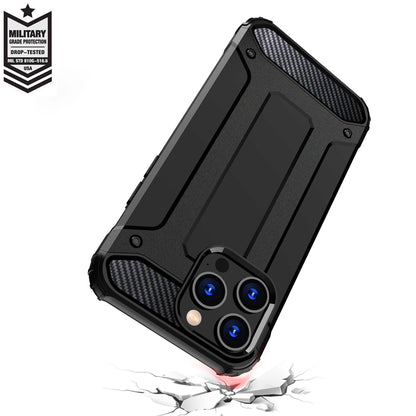 iPhone 15 Pro Hybrid Armor case - black_5