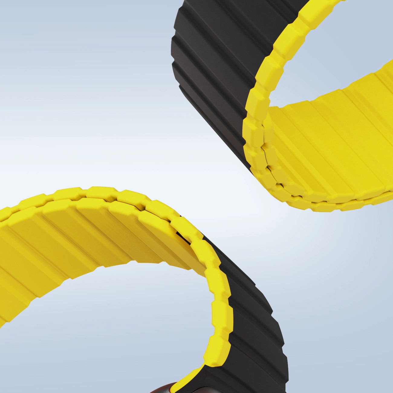 Magnetic Apple Watch SE, 9, 8, 7, 6, 5, 4, 3, 2, 1 (41, 40, 38 mm) Dux Ducis Strap (LD Version) - black and yellow_7