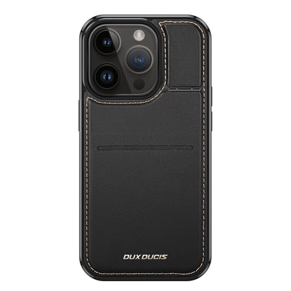 3in1 Wallet Case with Stand for iPhone 13 Pro MagSafe RFID Blocker Dux Ducis Rafi Mag - Black_0