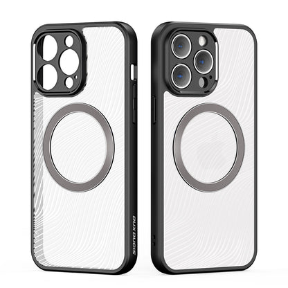 Armored case for iPhone 14 Pro compatible with MagSafe Dux Ducis Aimo Mag - black_1