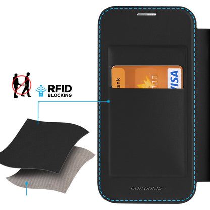 Dux Ducis Skin X Pro Magnetic Flip MagSafe Case iPhone 15 Pro Max - Black_3