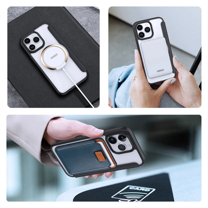 Dux Ducis Skin X Pro Magnetic Flip MagSafe Case iPhone 15 Pro Max - Black_9