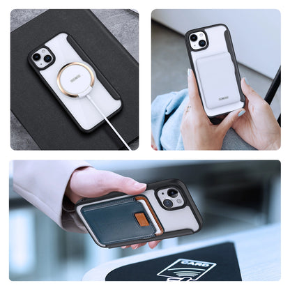 Dux Ducis Skin X Pro Magnetic Flip MagSafe Case iPhone 15 Plus - Black_9