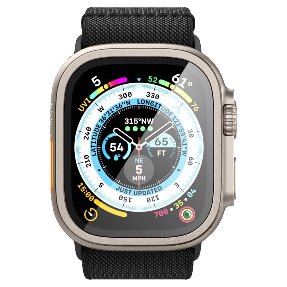 Spigen Glas.tR Slim Pro Tempered Glass for Apple Watch Ultra (49mm) - Beige_3