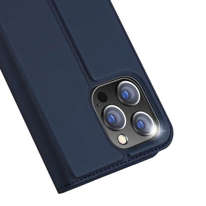 Dux Ducis Skin Pro Wallet Case for iPhone 15 Pro Max - Blue_2