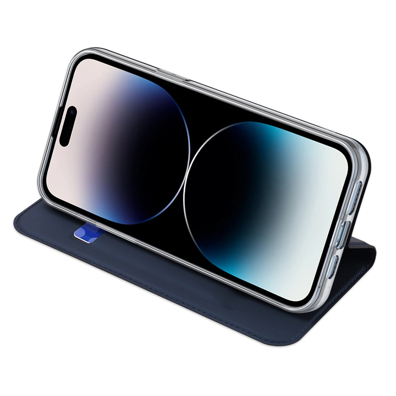 Dux Ducis Skin Pro Wallet Case for iPhone 15 Pro Max - Blue_4